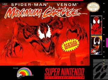 Spider-Man - Venom - Maximum Carnage (USA) box cover front